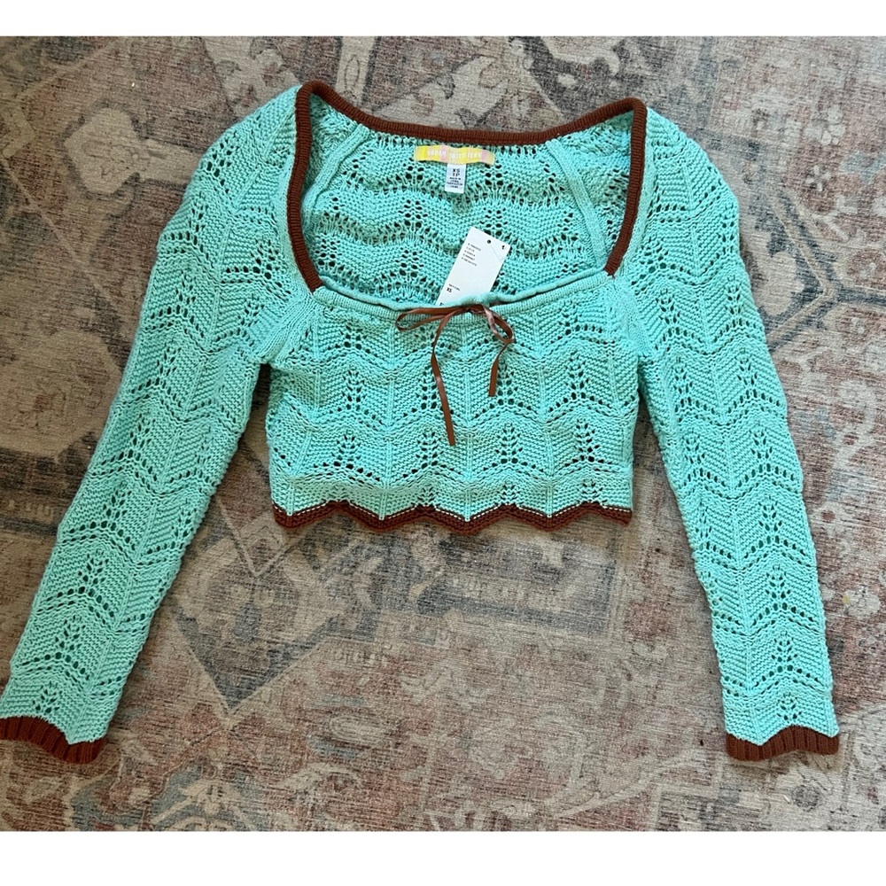 Urban Outfitters crochet crop top